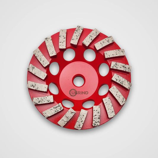 Cupwheel 5" Extra-Hard Bond 18 Segments