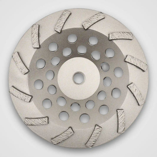 7" Standard Cupwheel – 12 Segments